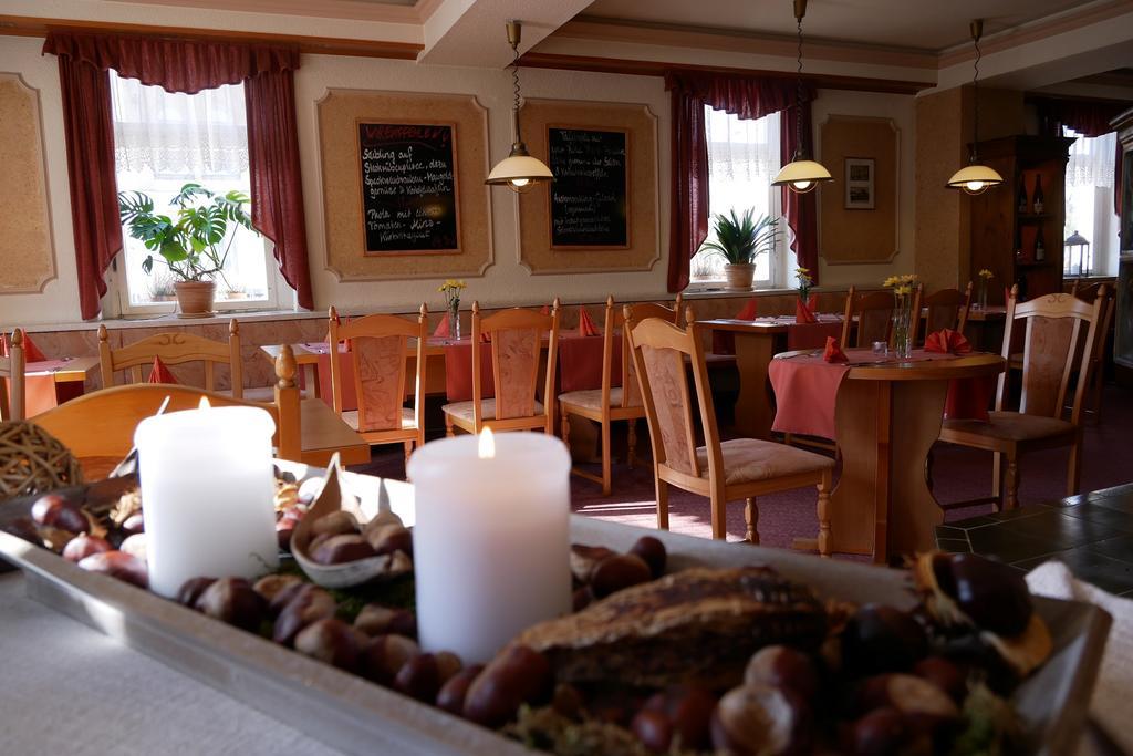 Hotel Garni Brauhof Niederwiesa Eksteriør bilde